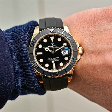 rolex 42mm gold|rolex yachtmaster 42 review.